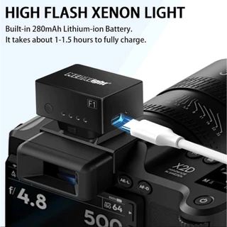 [พร้อมส่ง] Flash MEDALight F1 แฟลชหัวกล้อง Medalight น้ำหนักเบาแต่แข็งแรง แฟลชกล้อง Ricoh GR III / Fuji / Sony และอื่นๆ