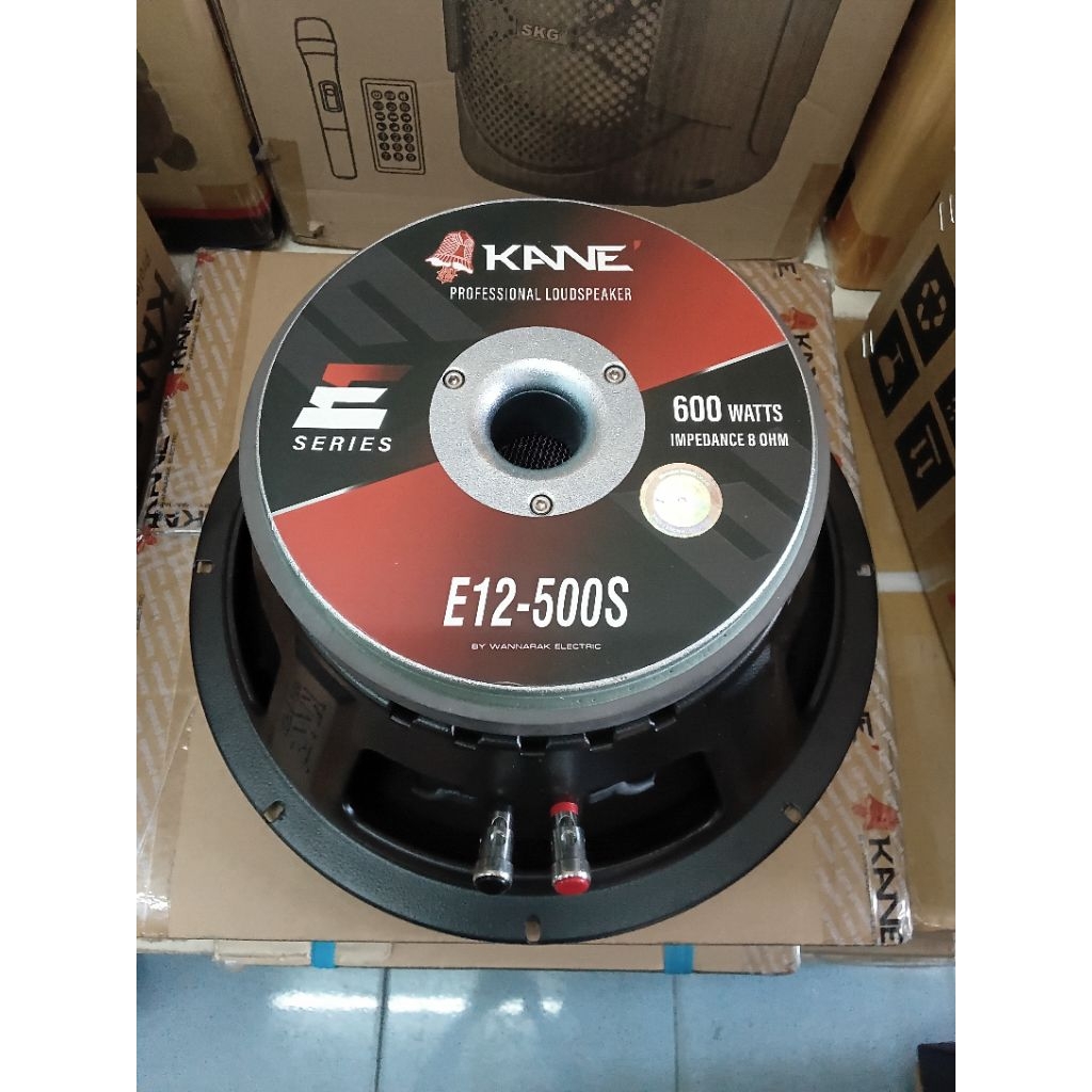 ดอกลำโพง12นิ้ว KANE E12-500S ว๊อย3นิ้ว 600W