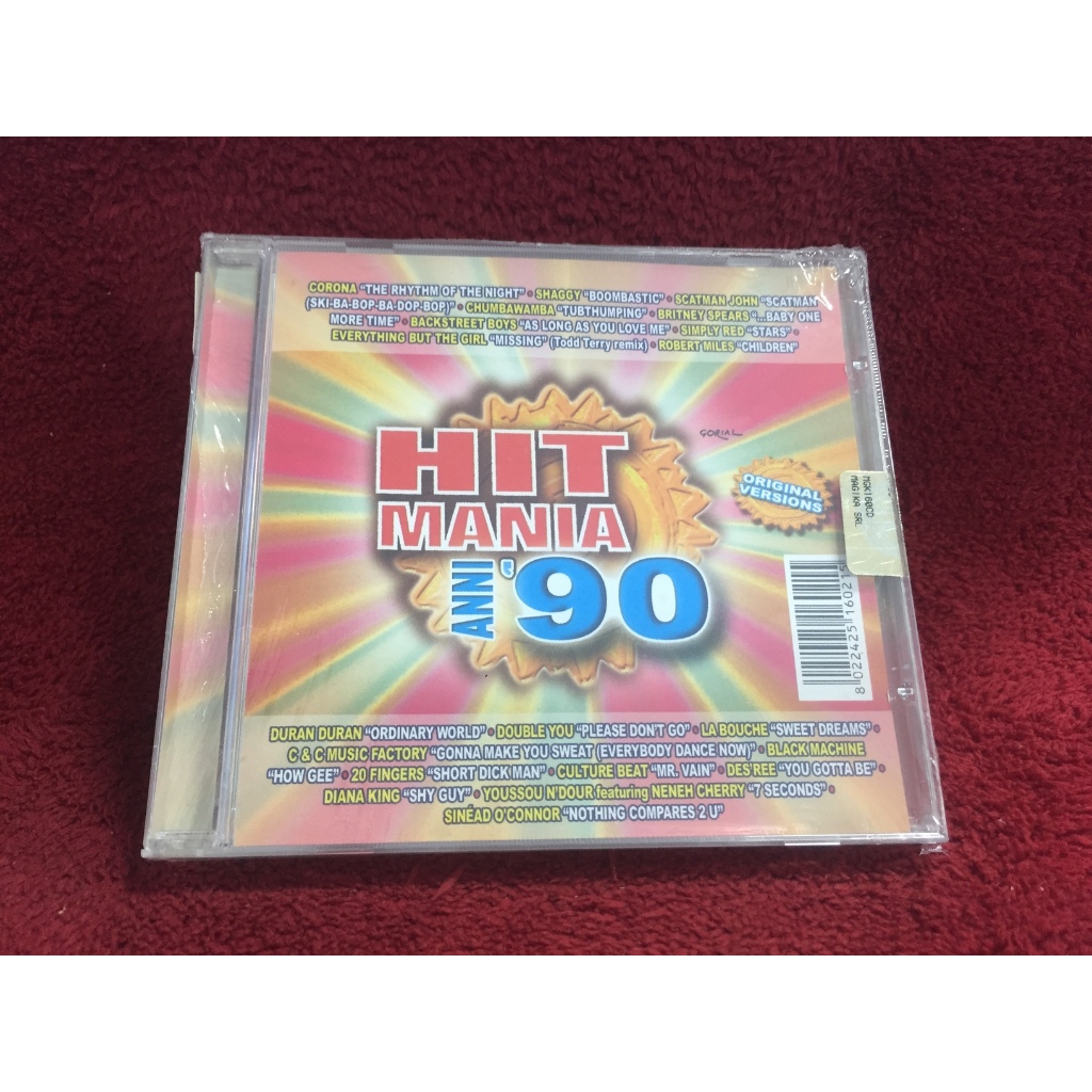 CD Hit Mania Anni 90 สภาพตามปก B99-122
