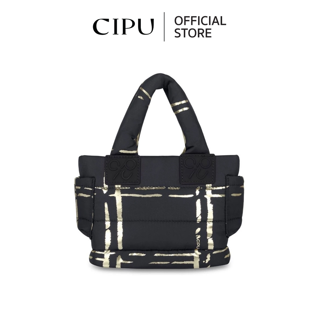CIPU OFFICIAL STORE | กระเป๋าสะพายข้าง รุ่น AIRY Tote XS สี Midnight Twinkle Stars