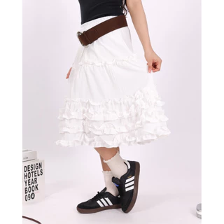 Marchroom.bkk - Cloudy skirt (white) สินค้าพรีออเดอร์