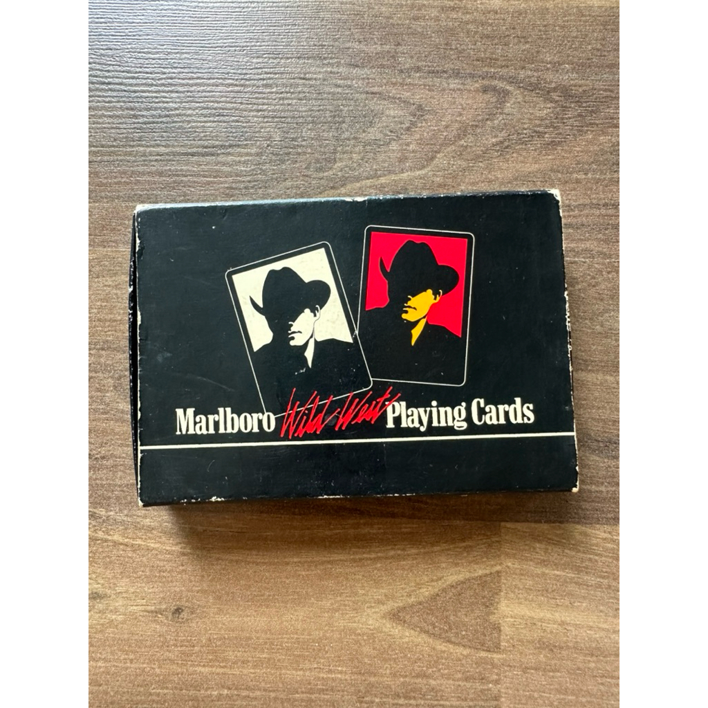 Marlboro Wild West Playing Cards 1991