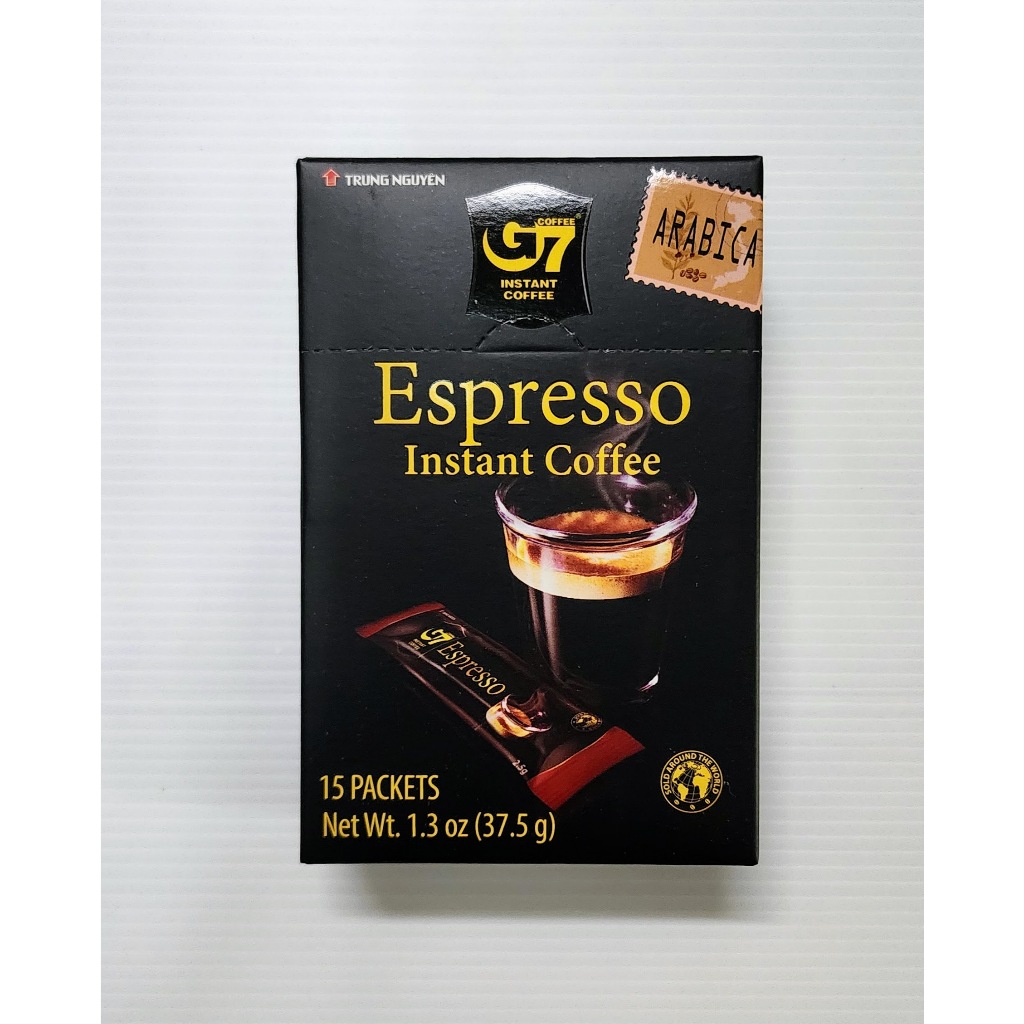 G7 espresso กล่อง 15ซอง ล็อตใหม่