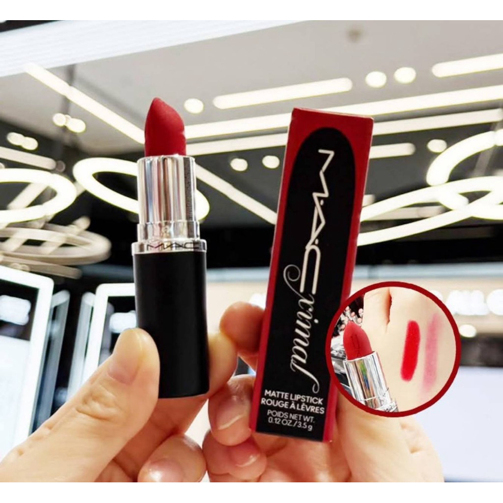 Mac macximal silky matte lipstick 3.5g 665 Ring The Alarm
