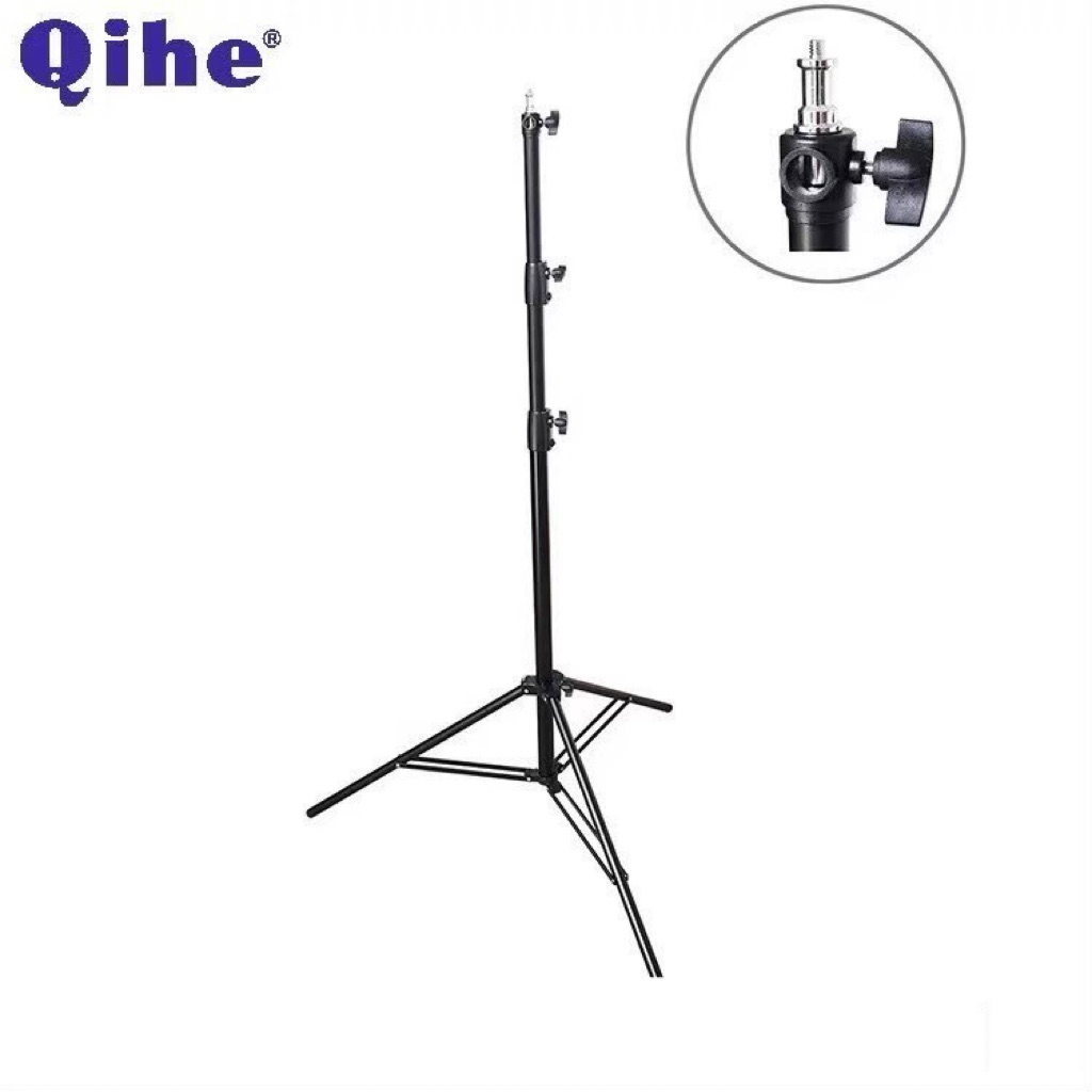 ขาตั้งไฟ ขาไฟสตูดิโอ QH-B014 Stand only สูง 3.2 เมตร แข็งแรงมาก รับน้ำหนักได้กว่า 10กิโล