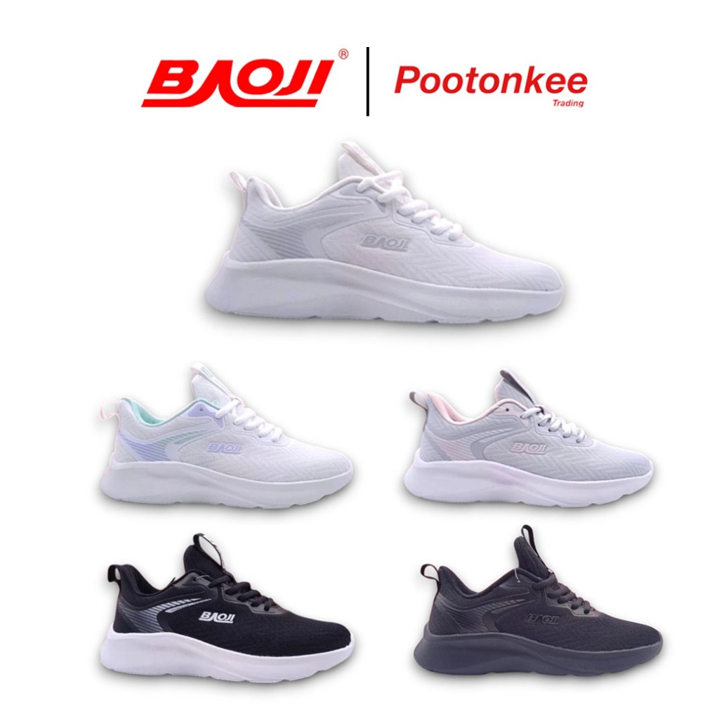 BAOJI บาโอจิ รุ่น BJW 823 รองเท้าผ้าใบ รองเท้าไลฟ์สไตล์ผู้หญิง