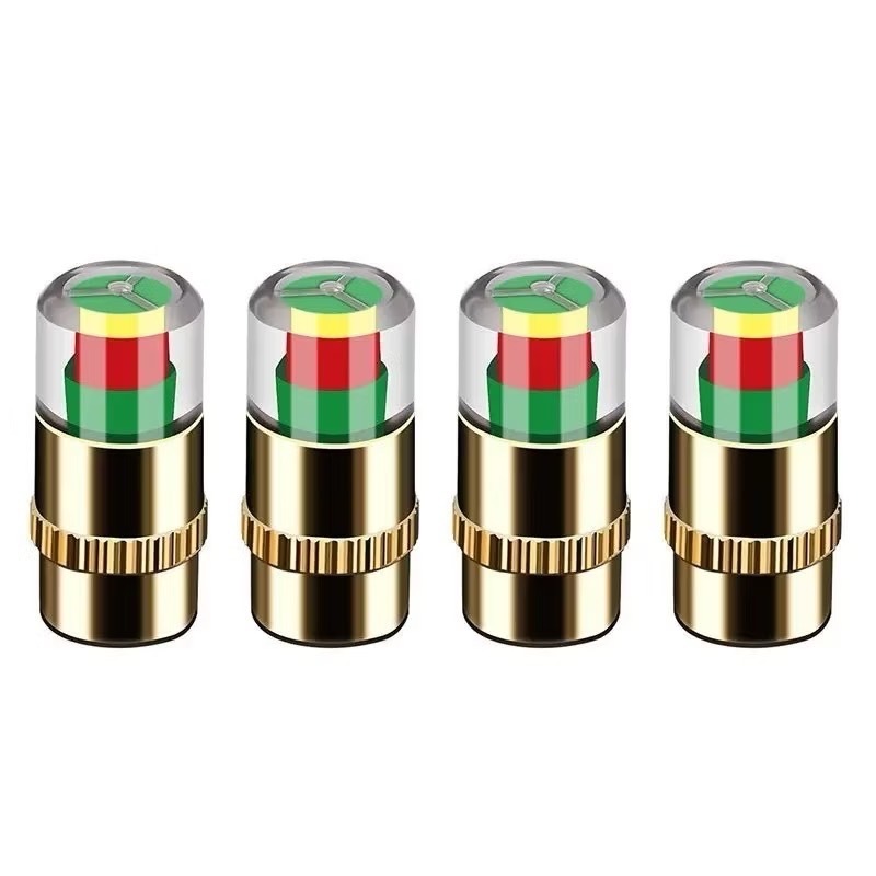 4ชิ้น เครื่องวัดความดันลมยางตัวบ่งชี้การแจ้งเตือน-สากล,การกําหนดค่า,สร้างสรรค์-เครื่องมือซ่อมรถยนต์-อุปกรณ์จัดแต่งทรงผมร