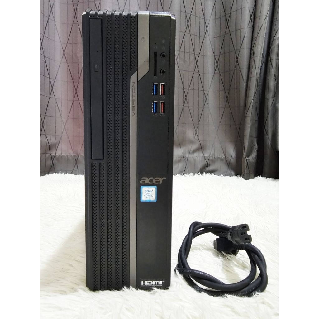 คอมพิวเตอร์ มือสอง PC ACER Veriton X4665G i7-9700 8GB Wi-Fi ส่งฟรี