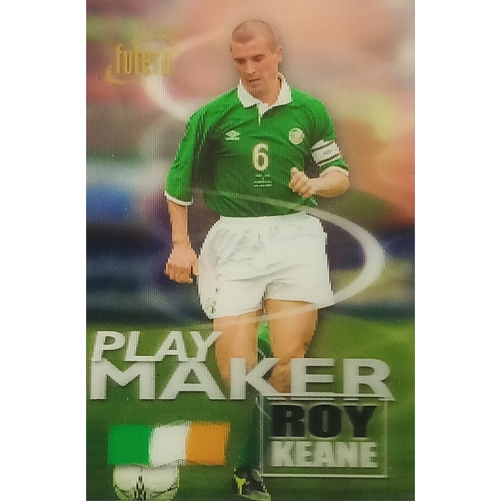roy keane Futera World Soccer Stars 3D Single Football Cards