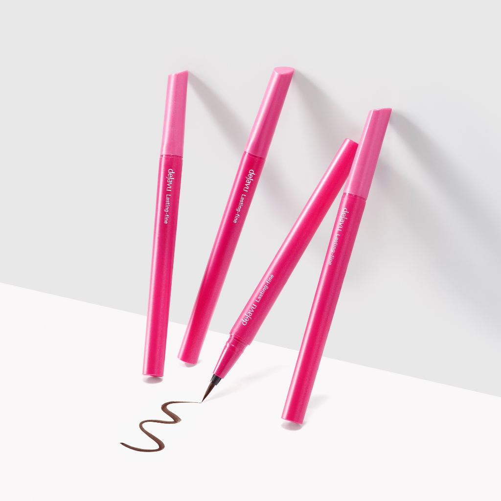 Dejavu Lasting Fine E Brush Liquid : บรัช ลิควิด (อายไลเนอร์สูตรฟิลม์ปลายพู่กัน)