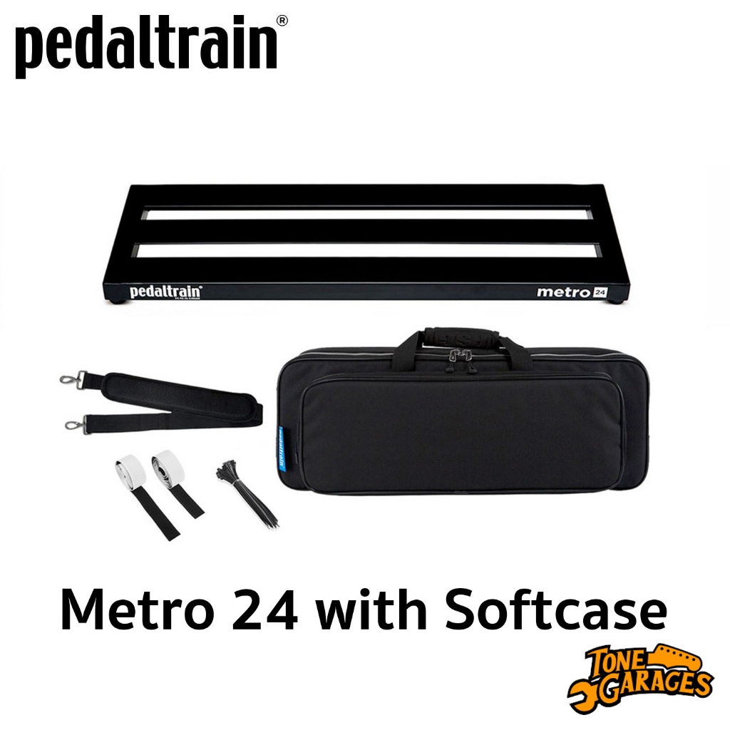 Pedaltrain Metro 24 with Softcase Pedalboard บอร์ดเอฟเฟคพร้อมซอฟต์เคส