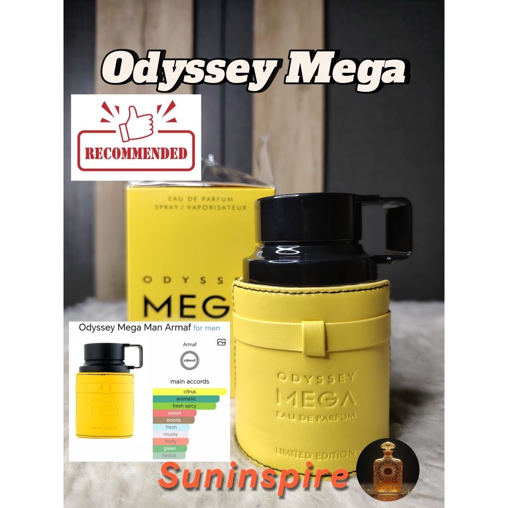 น้ำ​หอม​แบ่ง​ขาย Armaf​ Odyssey Mega หอมสะอาด หอมนวล กลิ่นหรูหรา​ กลิ่น​แพง ใช้ง่าย คนทักคนชมง่าย