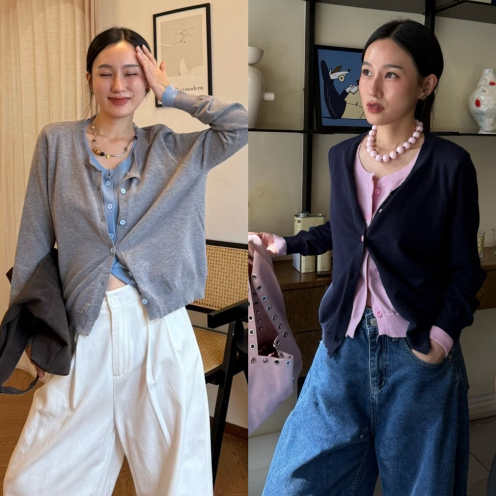 knockknock - LAYER CARDIGAN