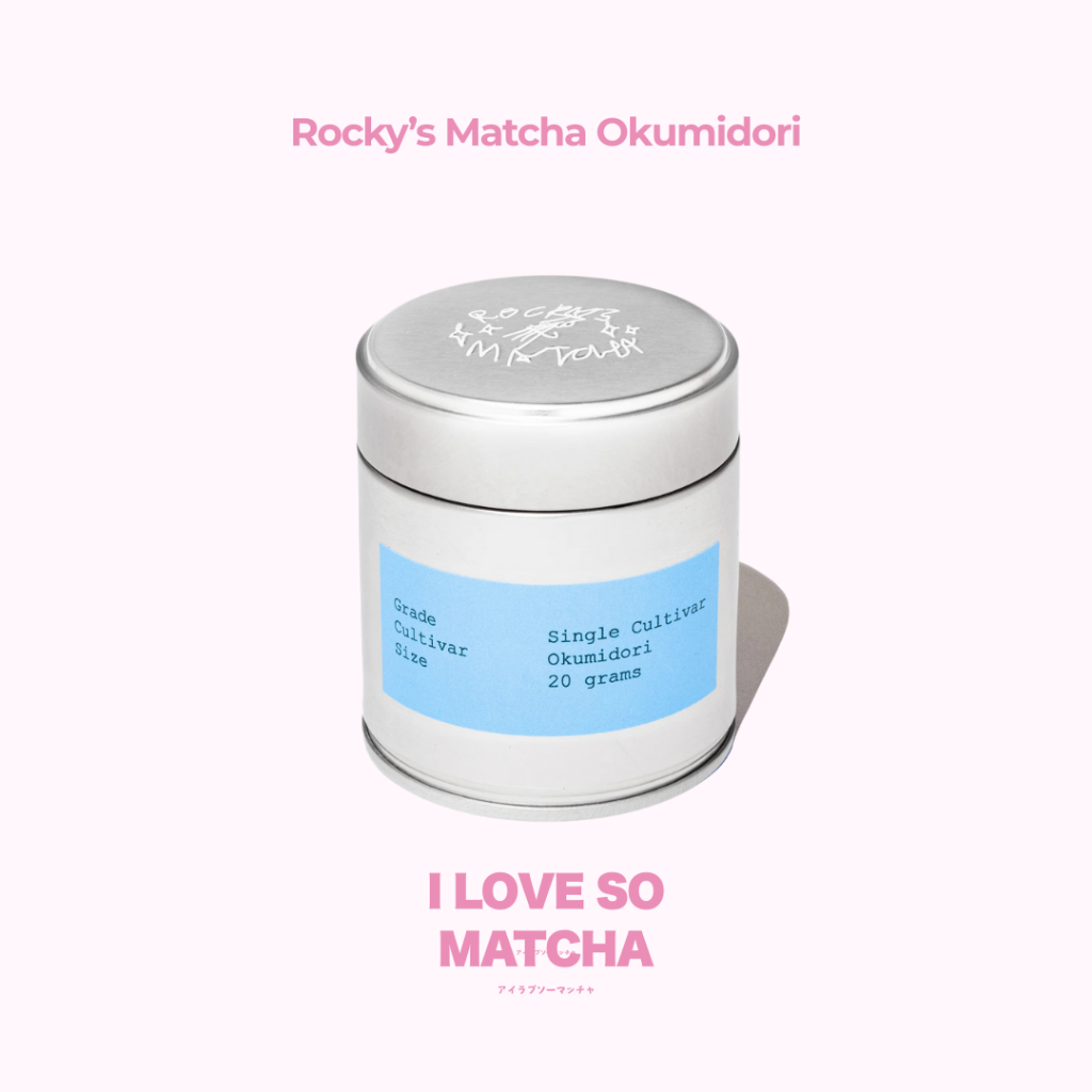 ROCKY'S MATCHA Single Cultivar Okumidori Matcha 20g