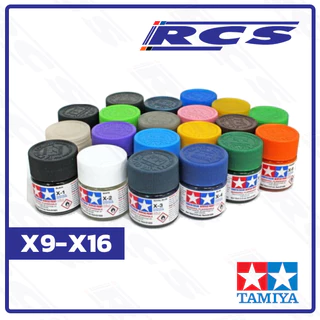 สีอะคริลิค TAMIYA ACRYLIC X-9 81509, X-10 81510, X-11 81511, X-12 81512, X-13 81513, X-14 81514, X-15 81515, X-16 81516