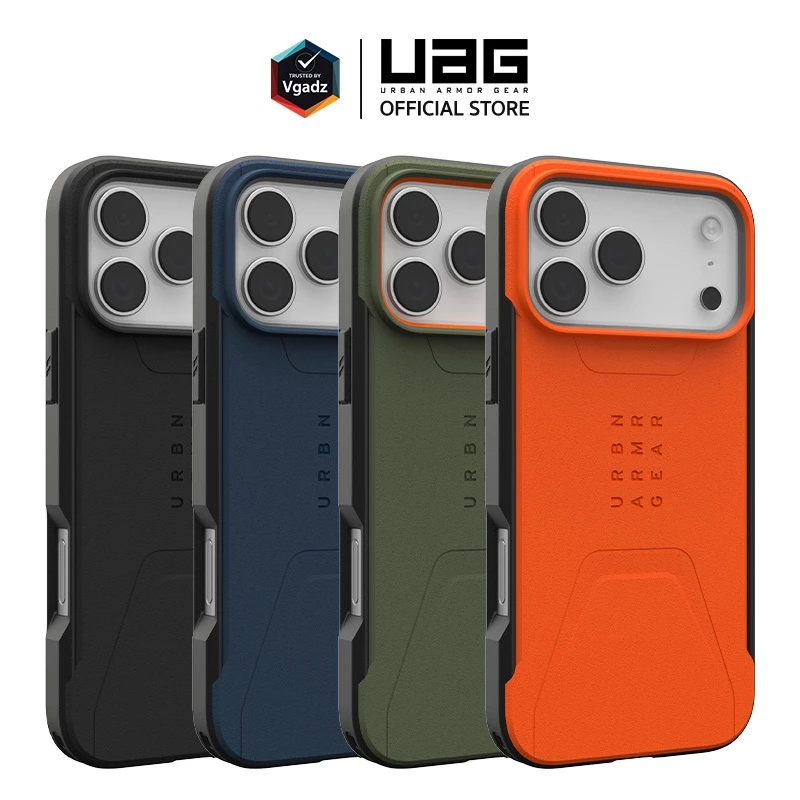 UAG เคสสำหรับ iPhone 17 / 17 Pro / 17 Pro max รุ่น Civilian (Magnetic)
