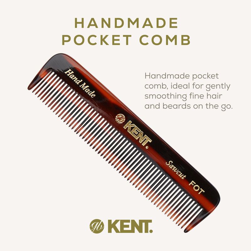 หวีพก KENT Handmade 112mm Pocket Comb จากประเทศอังกฤษ