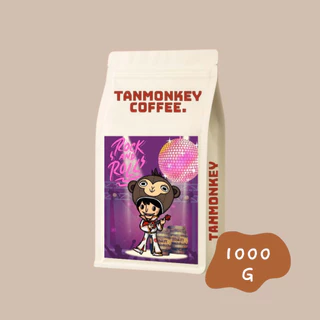Rock&Roll เมล็ดกาแฟคั่ว Blend Coffee Brazil✖️ Honduras✖️ Colombia Tanmonkey Coffee