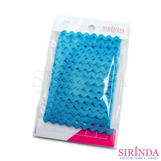 เทปซิกแซก เทปซิกแซ็ก เทปตกแต่ง l ZIGZAG ELASTIC BAND (00030050) (ห่อเล็ก)