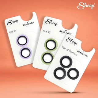 [Sheep Bullet Camera for iPhone 17 series] กระจกกันเลนส์กล้อง สำหรับไอโฟน Air/17/17 Pro/17 Pro Max กระจกกันรอย กันกระแทก