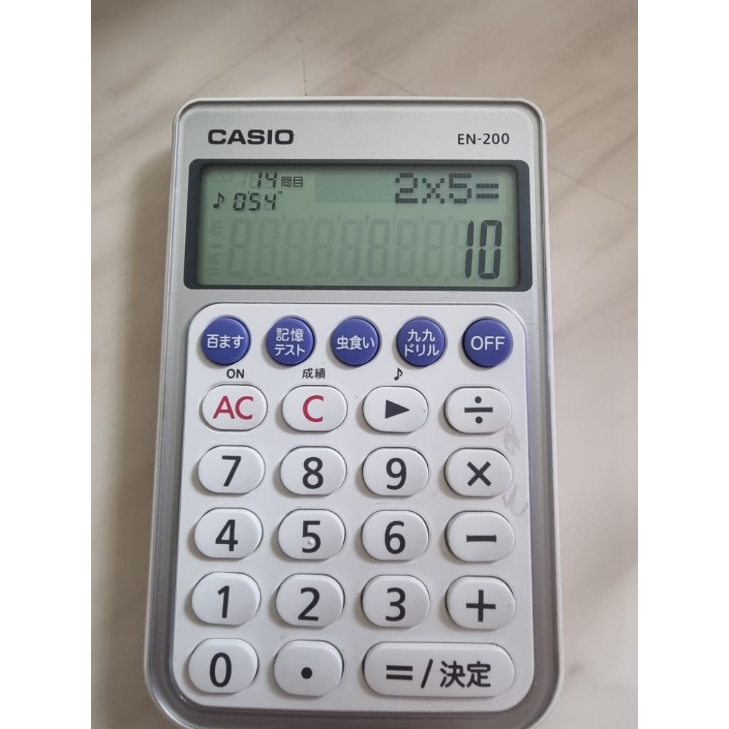 เครื่องคิดเลข Casio EN-200​งานญี่ปุ่นมือสอง