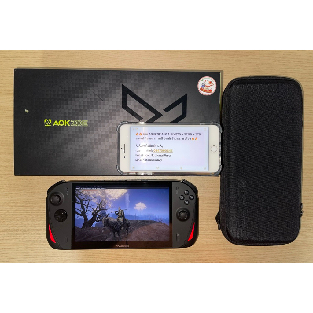 ‼️ขาย AOKZOE A1X (AI 9 HX370) + 32GB + 2TB ของแท้ มือสอง สภาพดี ประกันร้านแมว 9 เดือน ‼️