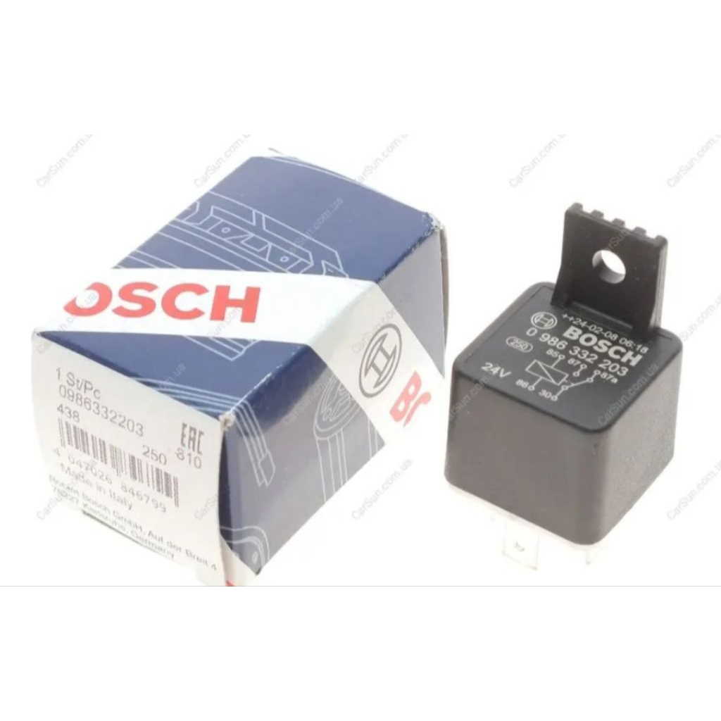Relay 5 ขา 24V. 20/10A 0986332203 (BOSCH)