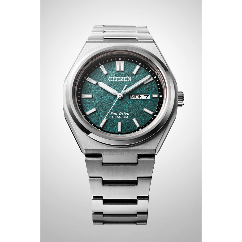 CITIZEN Zenshin AW0130-85X Super Titanium Eco-Drive Men's Watch ( นาฬิกาผู้ชายพลังงานแสง )