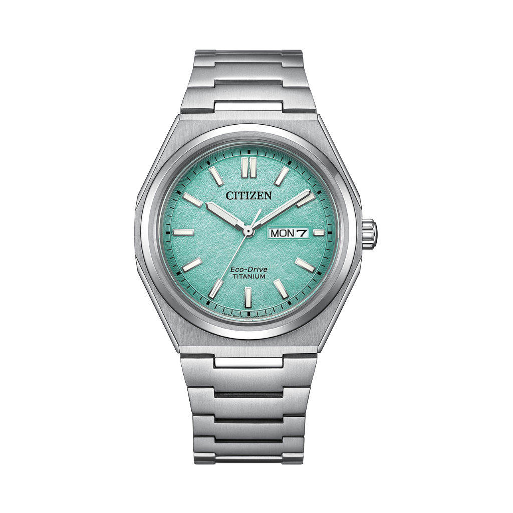 CITIZEN Zenshin AW0130-85M Super Titanium Eco-Drive Men's Watch ( นาฬิกาผู้ชายพลังงานแสง )