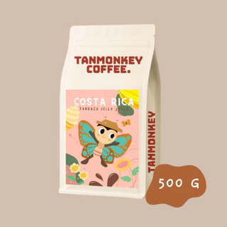 Tanmonkey Coffee เมล็ดกาแฟคั่วCosta Rica Tarrazu Jelly Jolly 200g