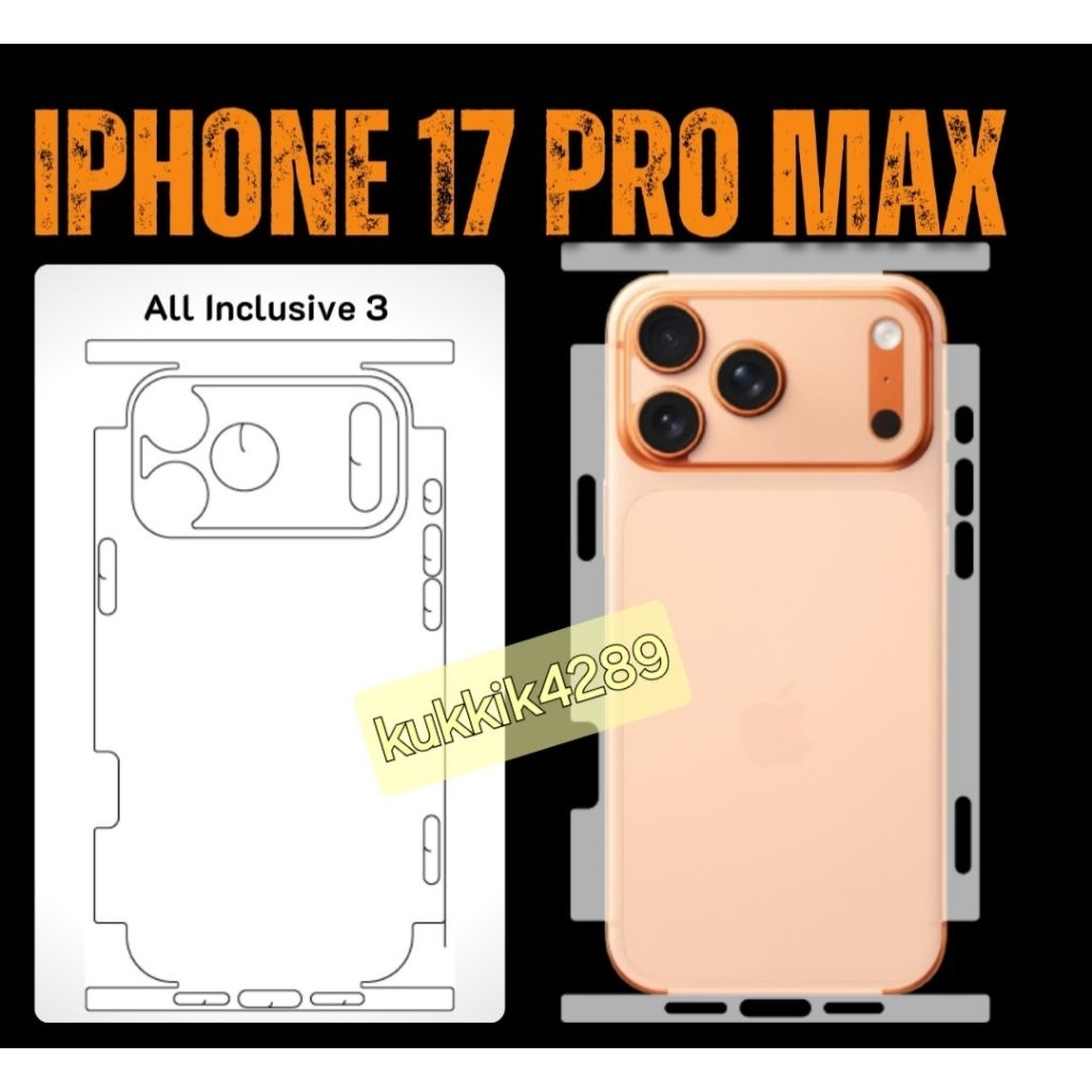 ส่งด่วน ฟิล์มหลัง 17 promax 17pro i17 focus โฟกัส รอบเครื่อง ฟิล์มใสฟิล์มด้าน แถมฟรีอุปกรณ์ติด