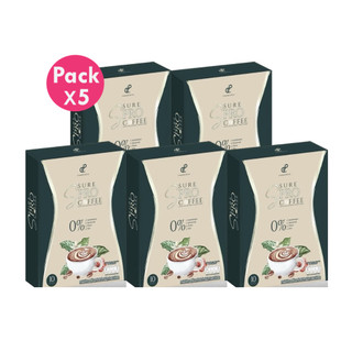 โปรโมชั่น 5 กล่อง S SURE PRO COFFREE เอสชัวร์โปรคอฟฟี่ จำนวน 5 กล่อง