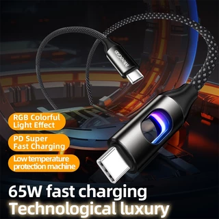 MEEGOO สายชาร์จเร็ว สายเคเบิลยาว 1 เมตร ชาร์จเร็วสูงสุด 65W รองรับการชาร์จและส่งข้อมูล