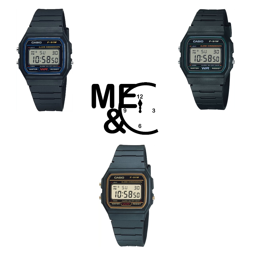 Casio F-91 series ของแท้ประกัน CMG