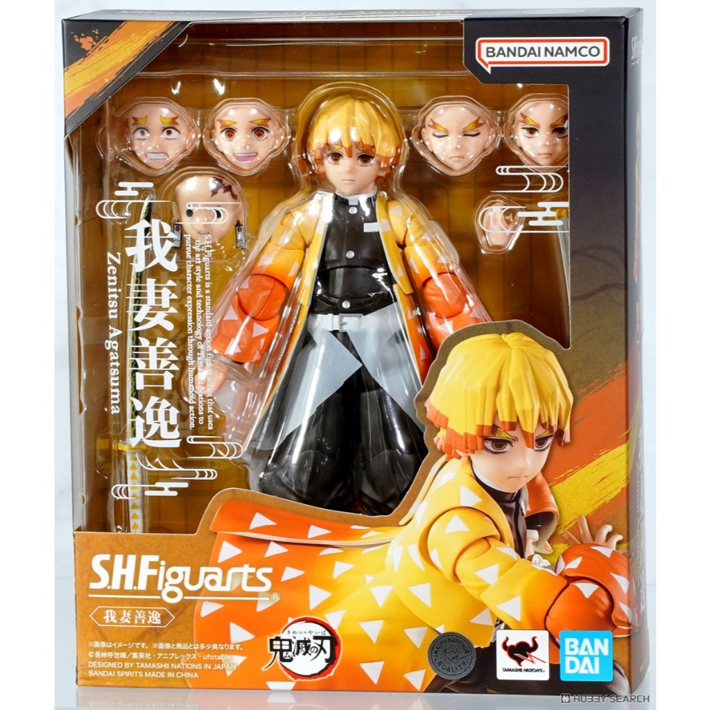 S.H.Figuarts Zenitsu Agatsuma "Demon Slayer: Kimetsu no Yaiba"4573102673619