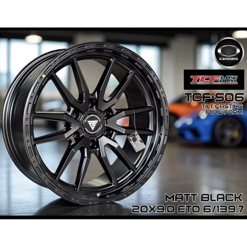 ล้อแม็กซ์​ OASIS​ TCF-S06 ขอบ20​6รู139.7​กว้าง9นิ้ว​ออฟเซต0ลายมาใหม่สินค้า​คุณภาพดี​แนวออฟโรดแข็งแรง