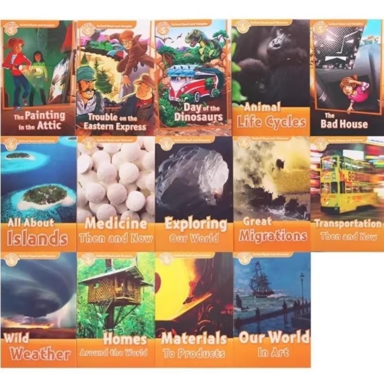 Oxford Read and Discover Level 1-6 Children's Book English Edition - รูปที่ 5