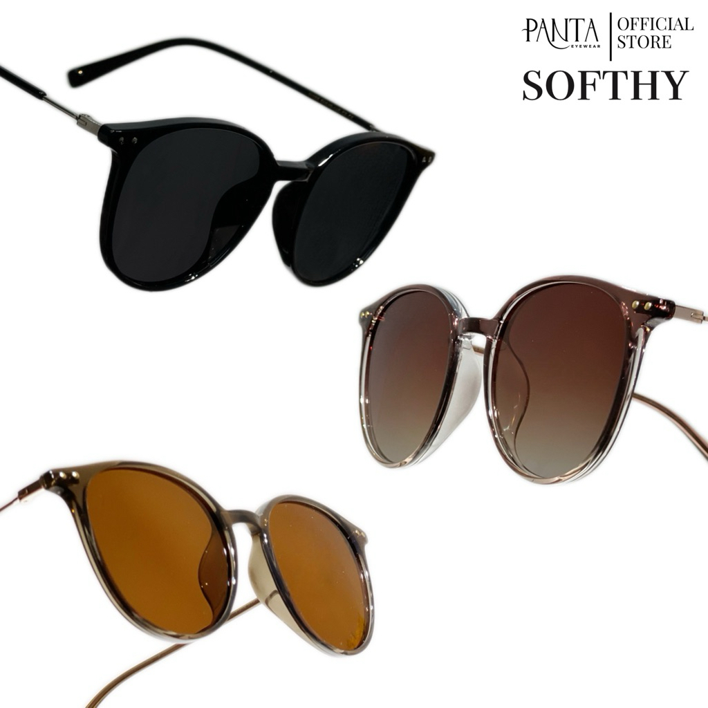 [ 18กรัมเบามาก! ] PANTA | ST : SOFTHY (ซอฟตี้) แว่นกันแดด TAC Polarized