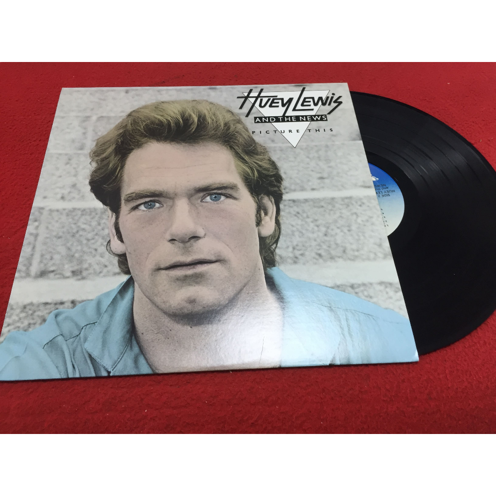 Picture This -  Huey Lewis and the News  ขนาด 12 นิ้ว LP B1.31