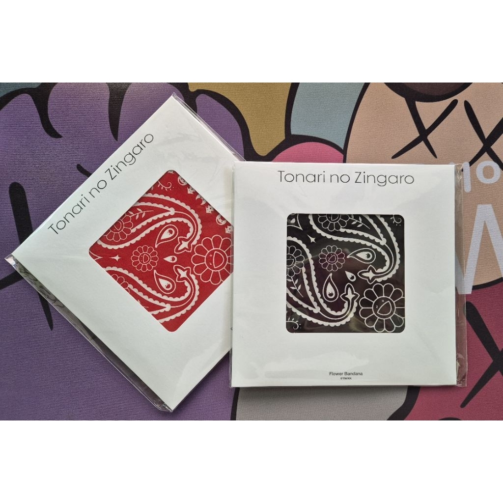 ผ้าเช็ดหน้า Murakami Flower Paisley Bandana