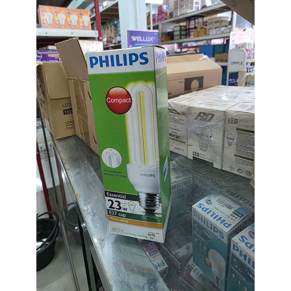 "ลดล้างสต๊อก"หลอดตะเกียบ Philps Essential 18 23w รูปที่ 4