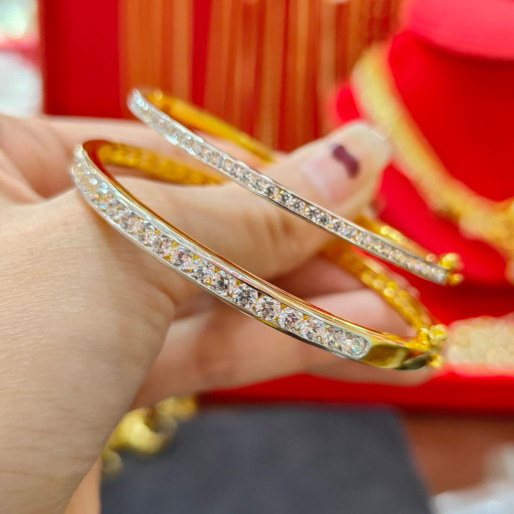 กำไลงานพรีเมี่ยมตัวล็อคสองชั้น หรับคนสำหรับคนข้อมือเล็กและใหญ่