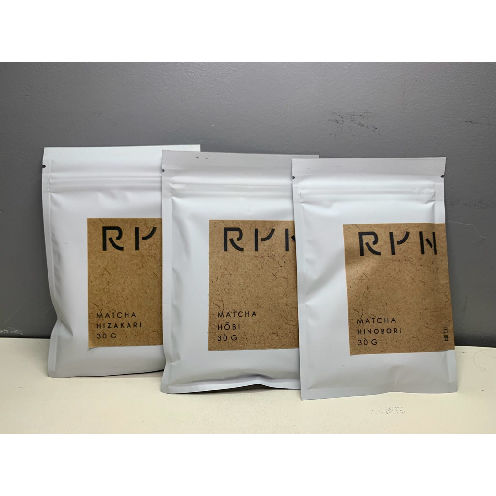 (พร้อมส่ง) Ryn Matcha “ Hobi , Hinobori, Hizakari , Komorebi , Tomori “ [ Yame Blend ]🥜🥜