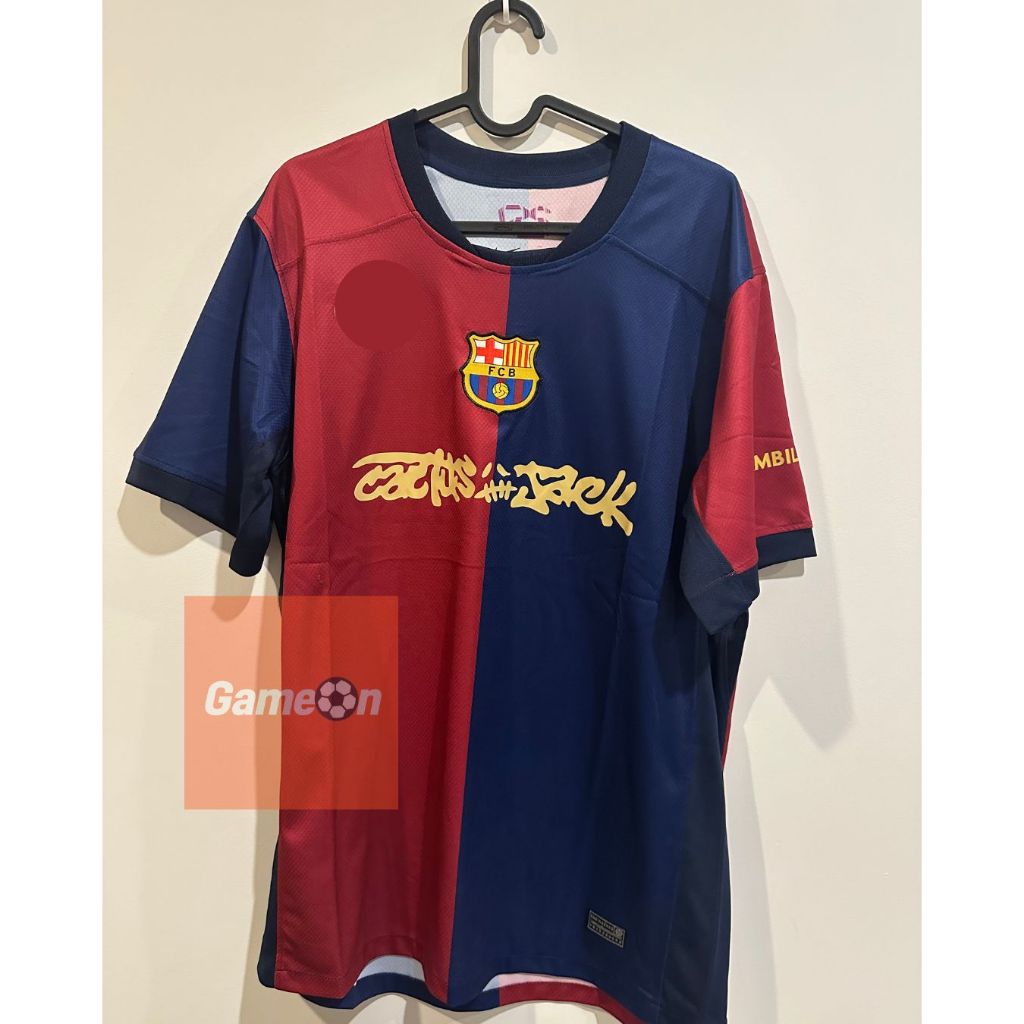 เสื้อบอลมาใหม่ braเซโลน่า 3A แฟนบอล เกรดพรีเมี่ยม ใส่สบายผ้าเบาบางแห้งไว