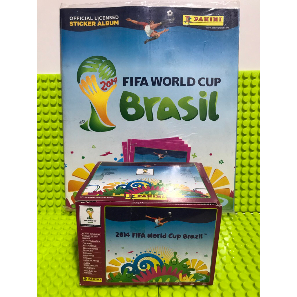 PANINI สติกเกอร์สะสมฟุตบอลโลก 2014 FIFA WORLD CUP BRAZIL พร้อมสมุดสะสมสติกเกอร์