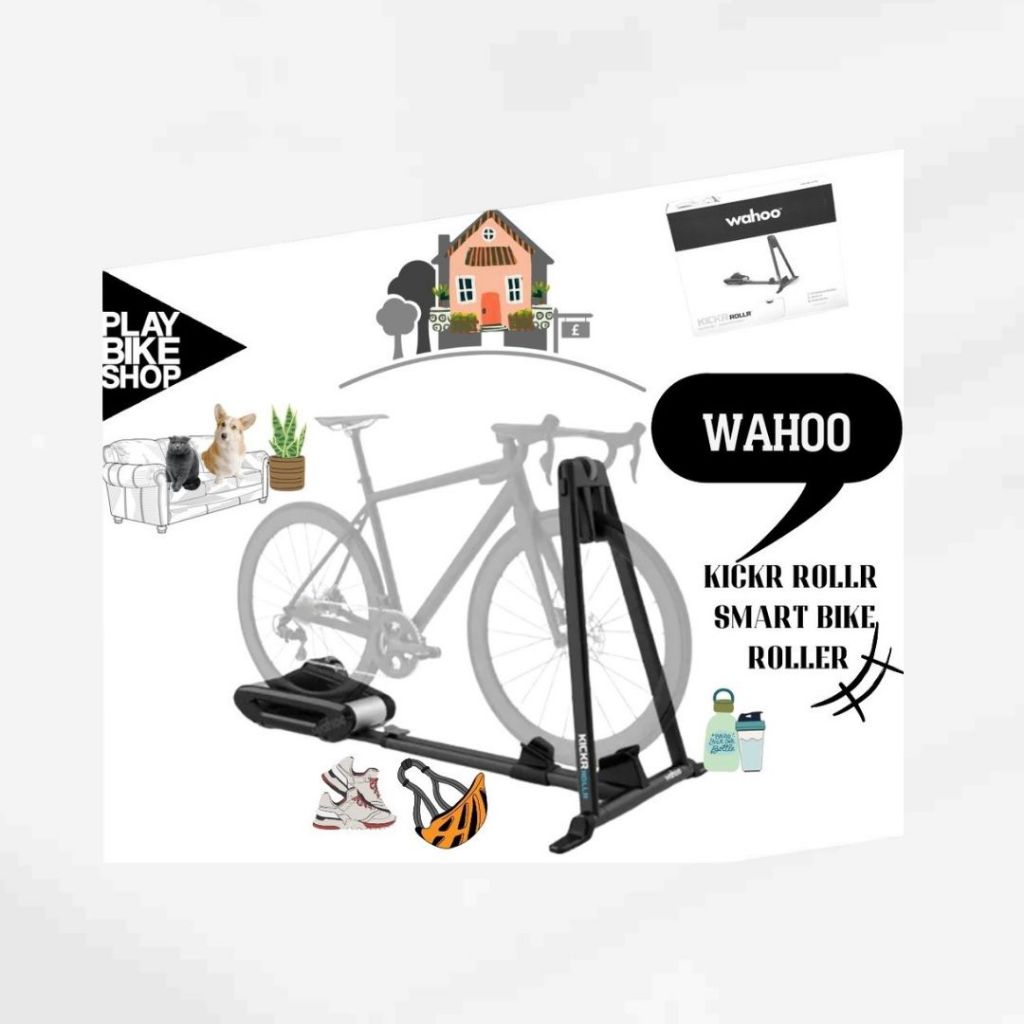WAHOO KICKR ROLLER SMART BIKE สมาร์ทเทรนเนอร์ ยก วาง ปั่น ไม่ต้องถอดล้อ