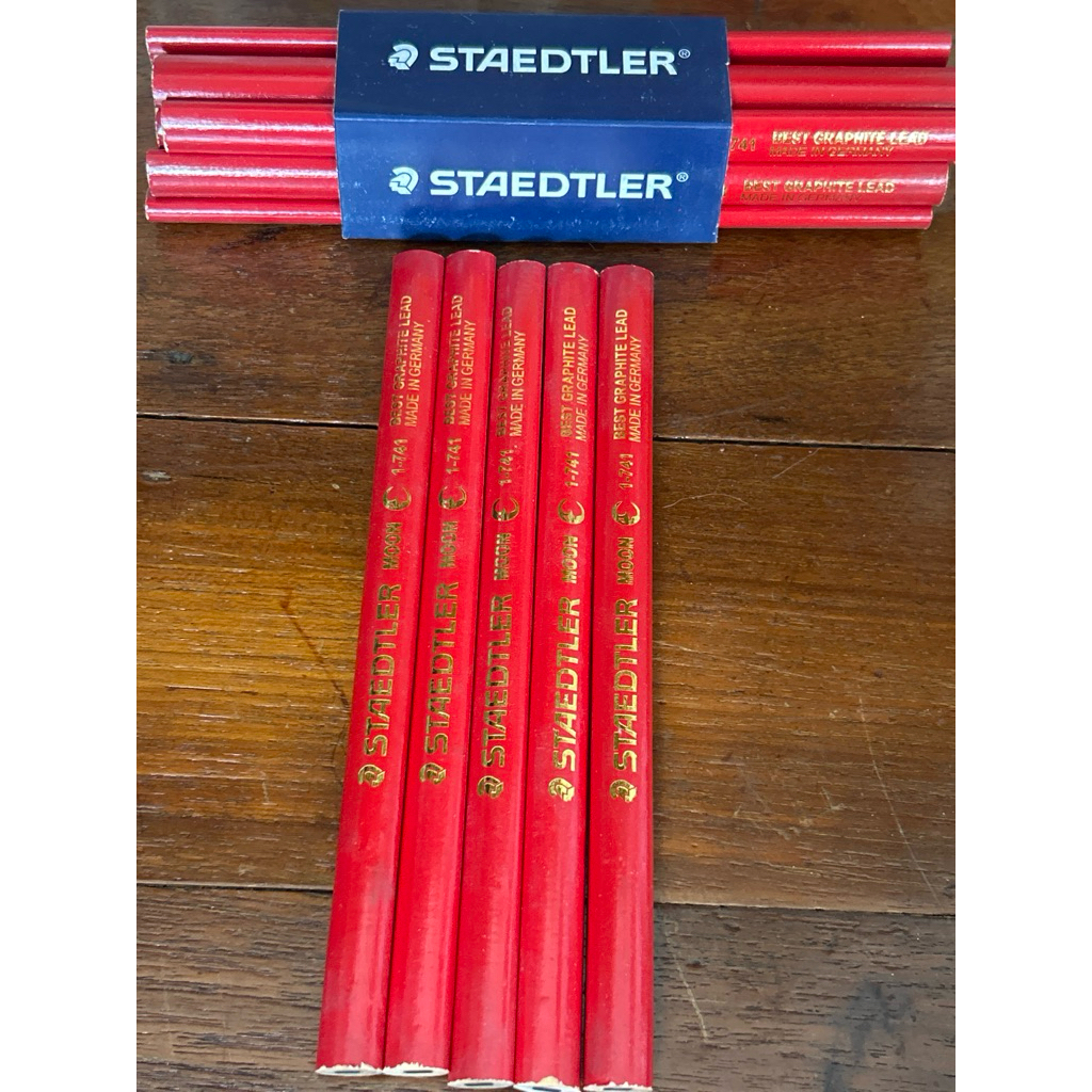 ดินสอช่างไม้ ดินสอเขียนไม้ STAEDTLER รุ่น MOON 1-741
