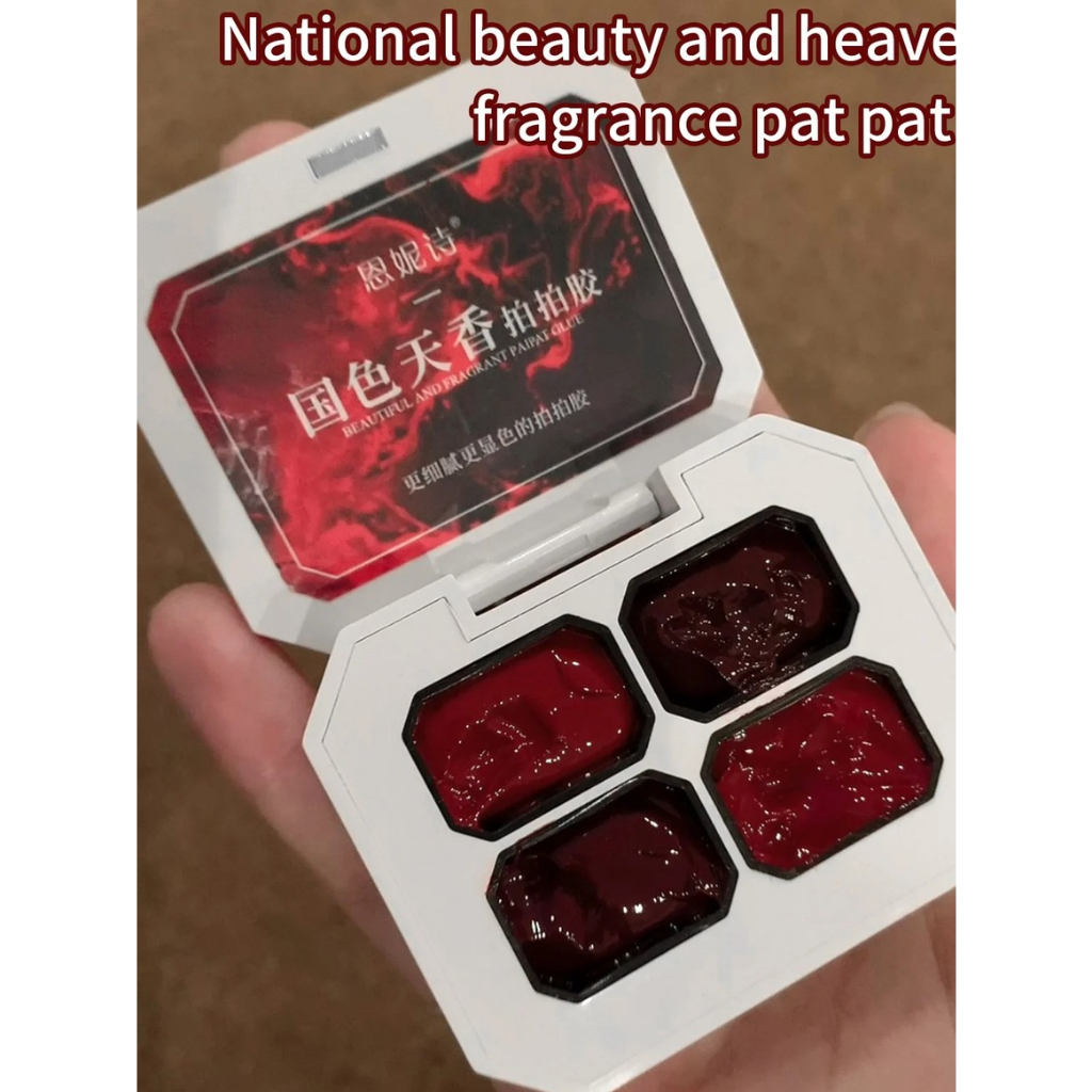 4 สี/กล่องเล็บ UV gel เจล ภาพวาดเจล Quick Dry No-wipe สี Gradient เปลี่ยน เล็บออกแบบตกแต่ง