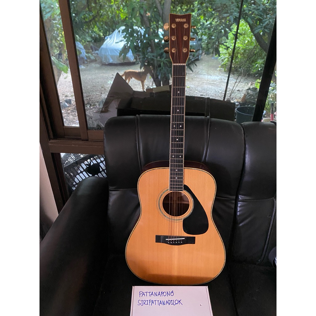 กีต้าร์มือสอง vintage Yamaha fg300d MIJ ป้ายส้ม