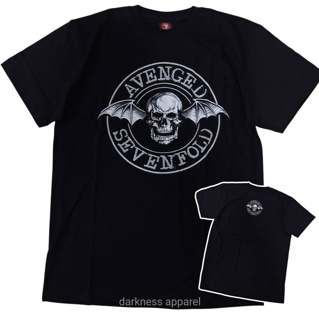 เสื้อวง avenged sevenfold A7X ป้าย Rock yeah